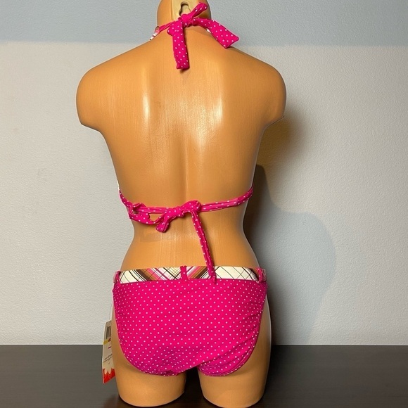 Nwt Hula Honey Halter Top and Belted Bottom Bikini Set (SW25) - Picture 5 of 9